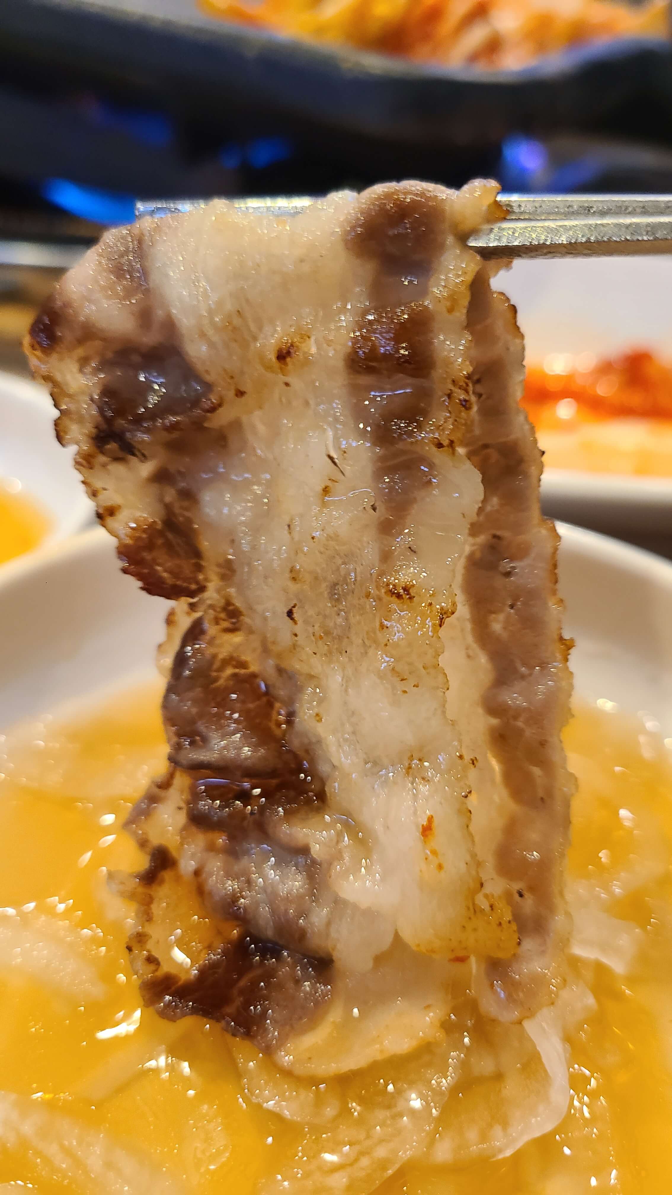 대박고기집-우삼겹-맛