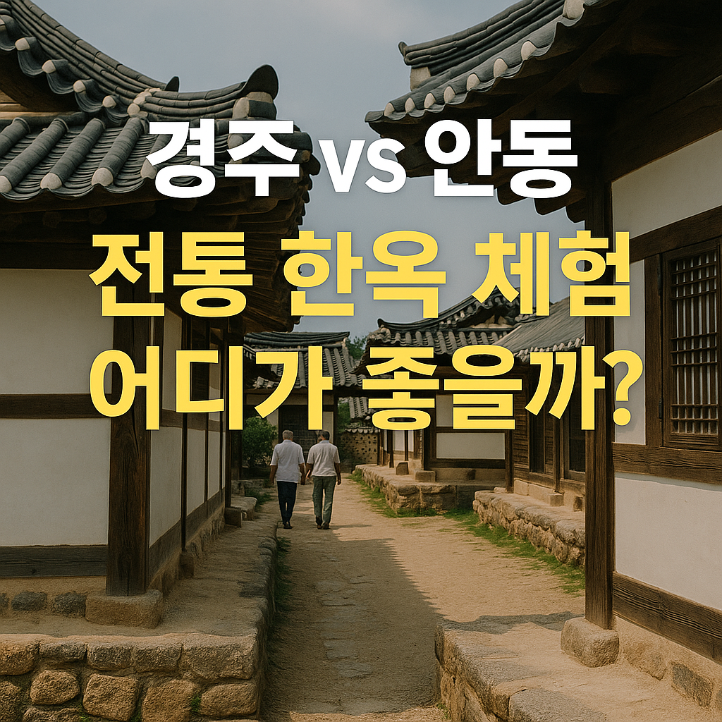 경주 vs 안동, 전통 한옥 체험 어디가 좋을까?