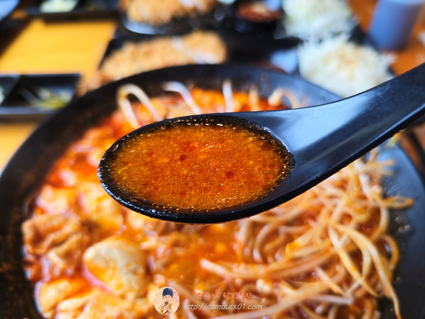 짬뽕순두부소바정식(짬뽕순두부소바+돈가스single)