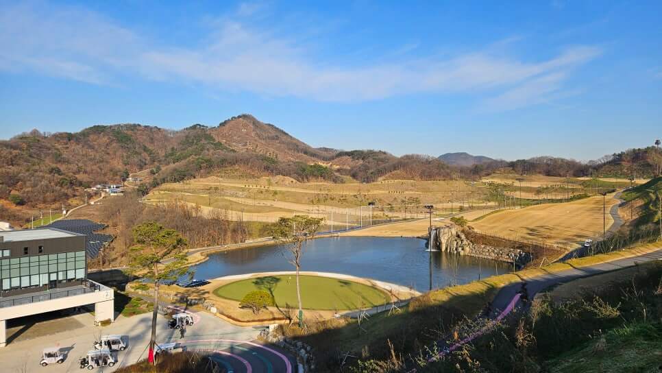 골프장 경험담 음성 힐데스하임cc 노캐디 27홀 가성비 아주 좋은 골프장