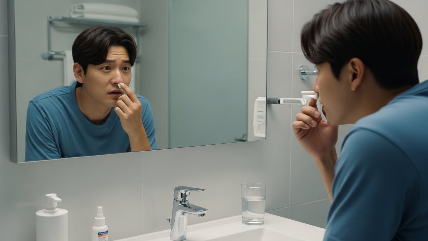 비중격만곡증&amp;#44; 후비루&amp;#44; 코막힘