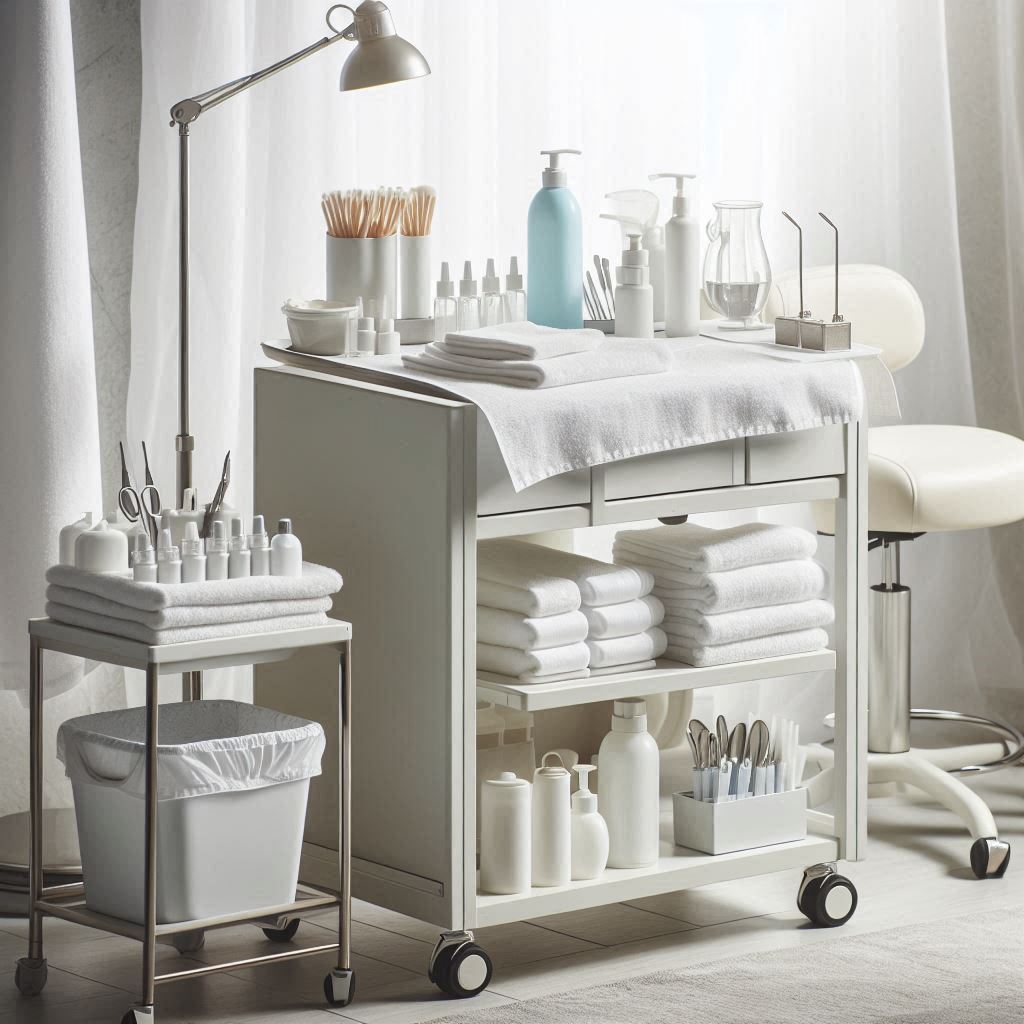 피부,체형관리 샵 배경