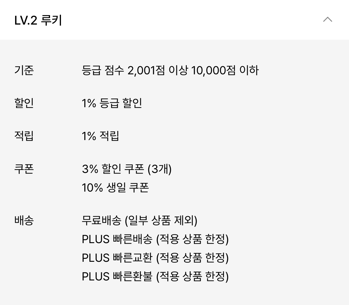 무신사 등급