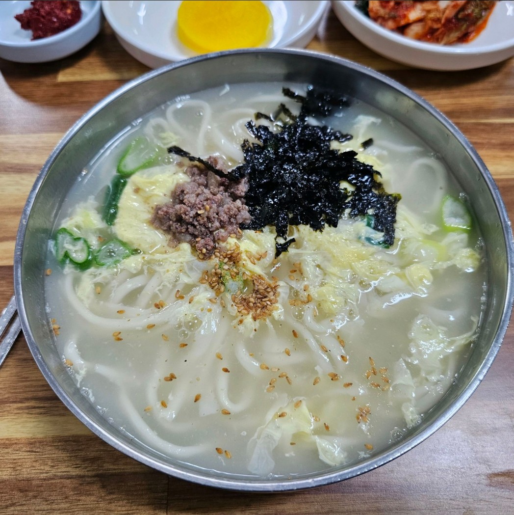 익산 태백칼국수 메뉴 이미지