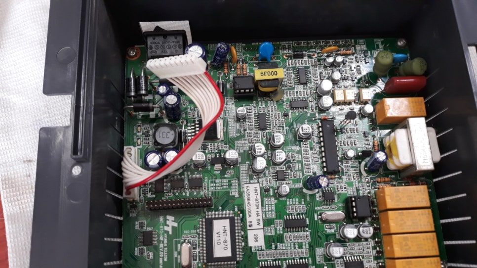 현대통신(현 현대HT) 홈네트워크 월패드 HNT-870 화면불량 수리 완료