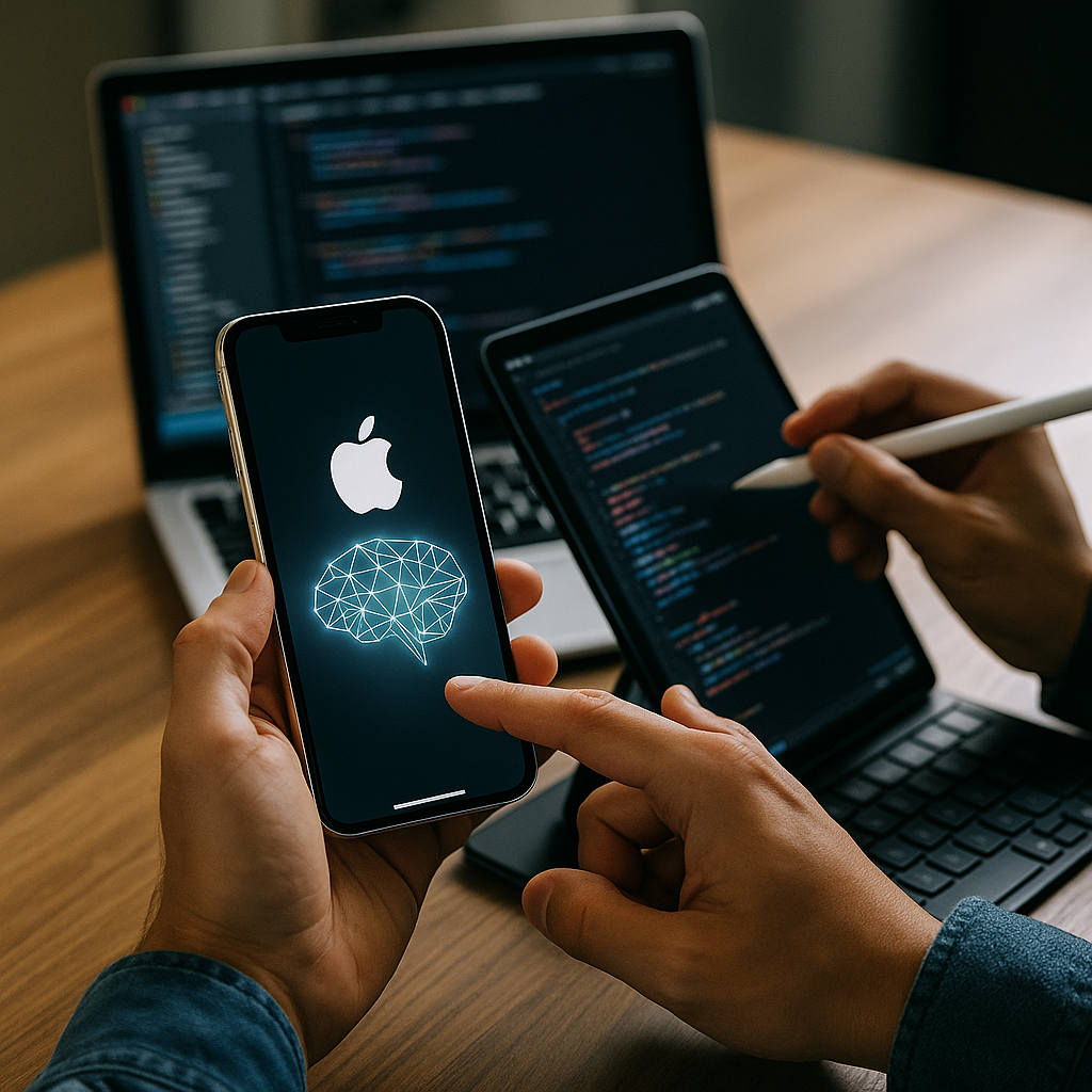 애플 서드파티 개발사를 위해 AI 모델 개방