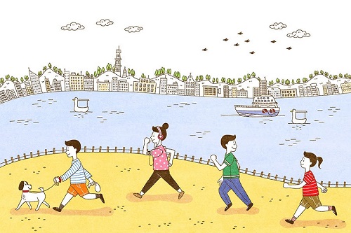 걷기 운동 걷기 효과 하루 만보 걷기 알려드림