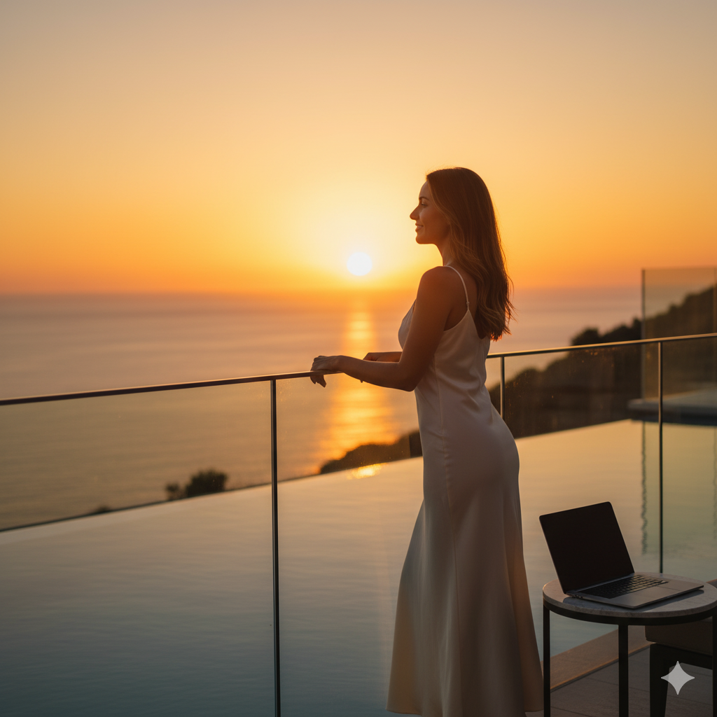 블로그 연금으로 이룬 걱정 없고 여유로운 황금빛 노후 생활.