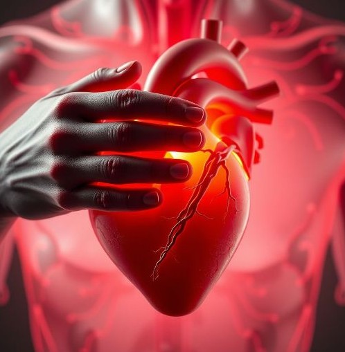 심장이 쪼이는 느낌