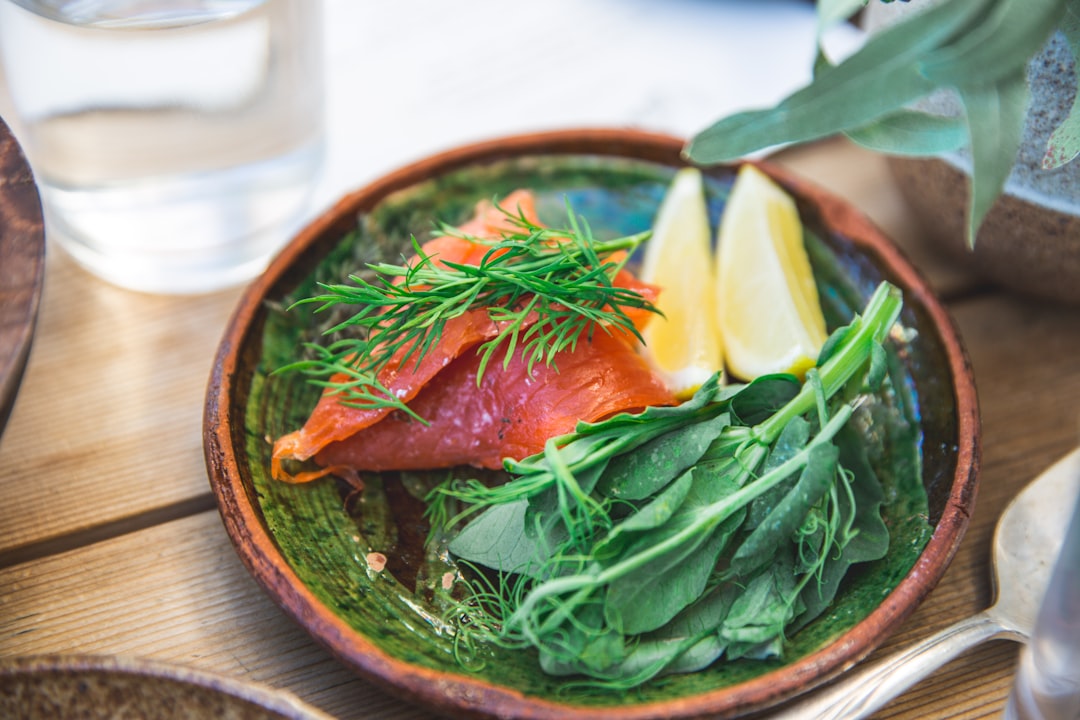 Sliced fish