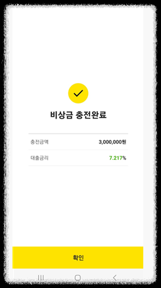 카카오뱅크 비상금대출