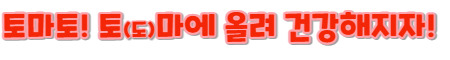 토마토 건강