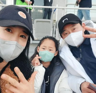 이천수 아내 심하은 딸