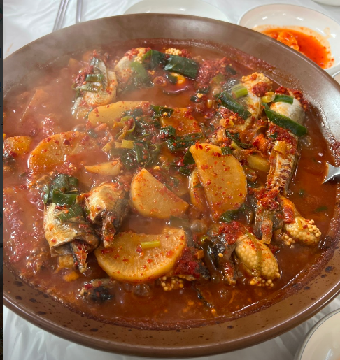 명품해물 식당 대표 메뉴 