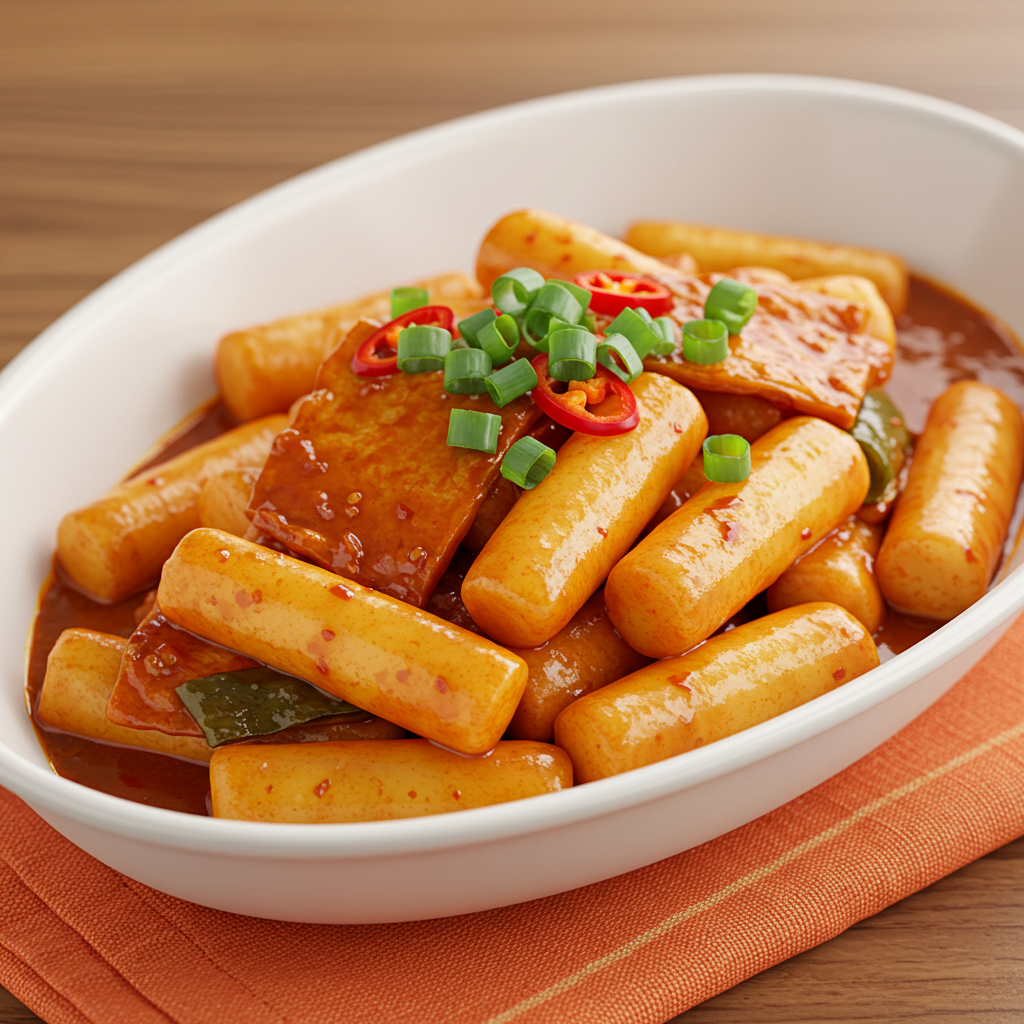 매콤 떡볶이