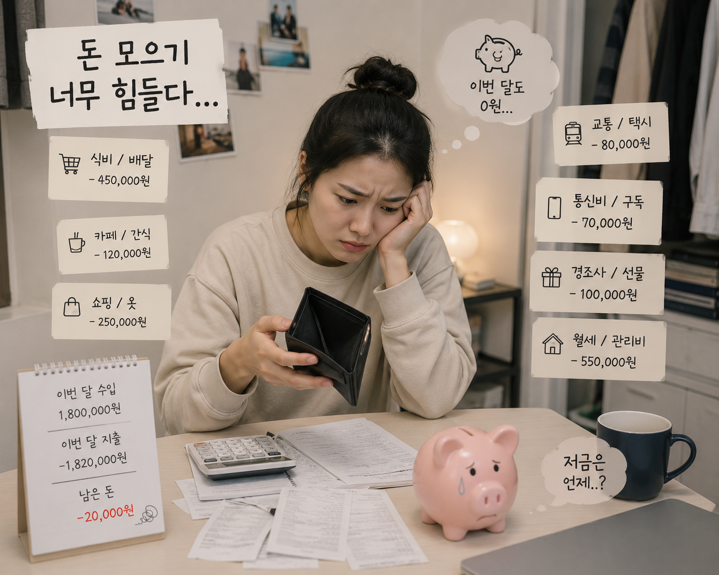 혼자 살면 돈 모으기 어려운 현실적인 이유와 해결방법