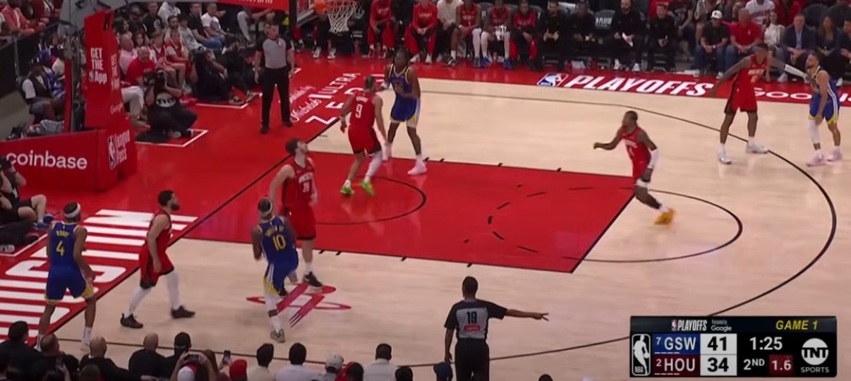 NBA 플레이오프 1차전 골든스테이트 vs 휴스톤 로케츠