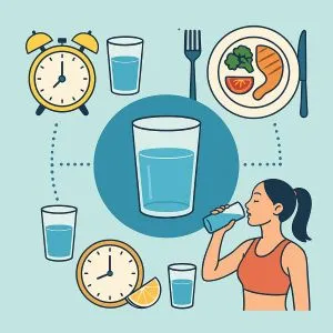 수분 보충을 위한 최적의 타이밍