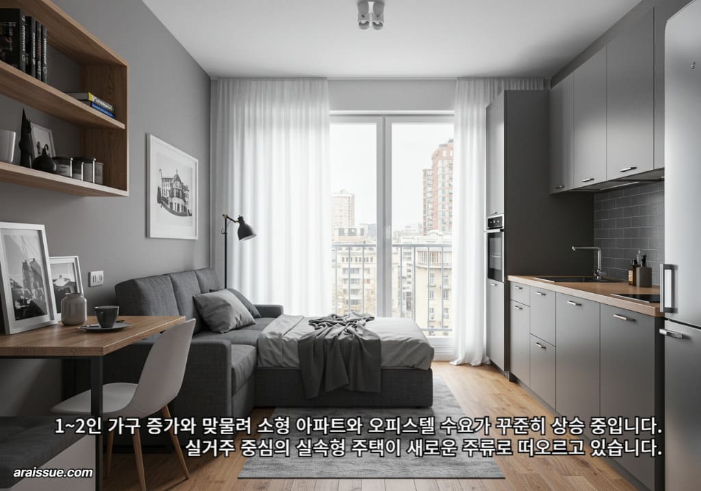 실거주 중심의 실속형 주택이 새로운 주류로 떠오르고 있습니다.