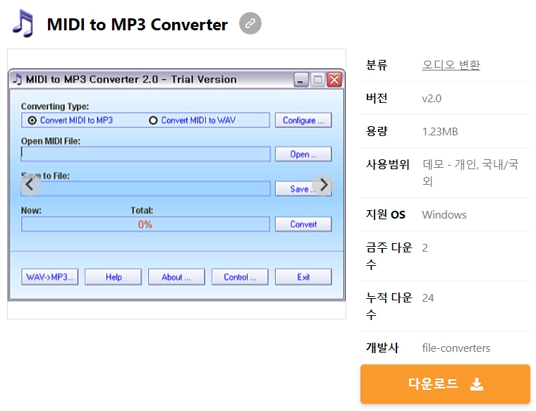 MIDI-to-MP3-Converter