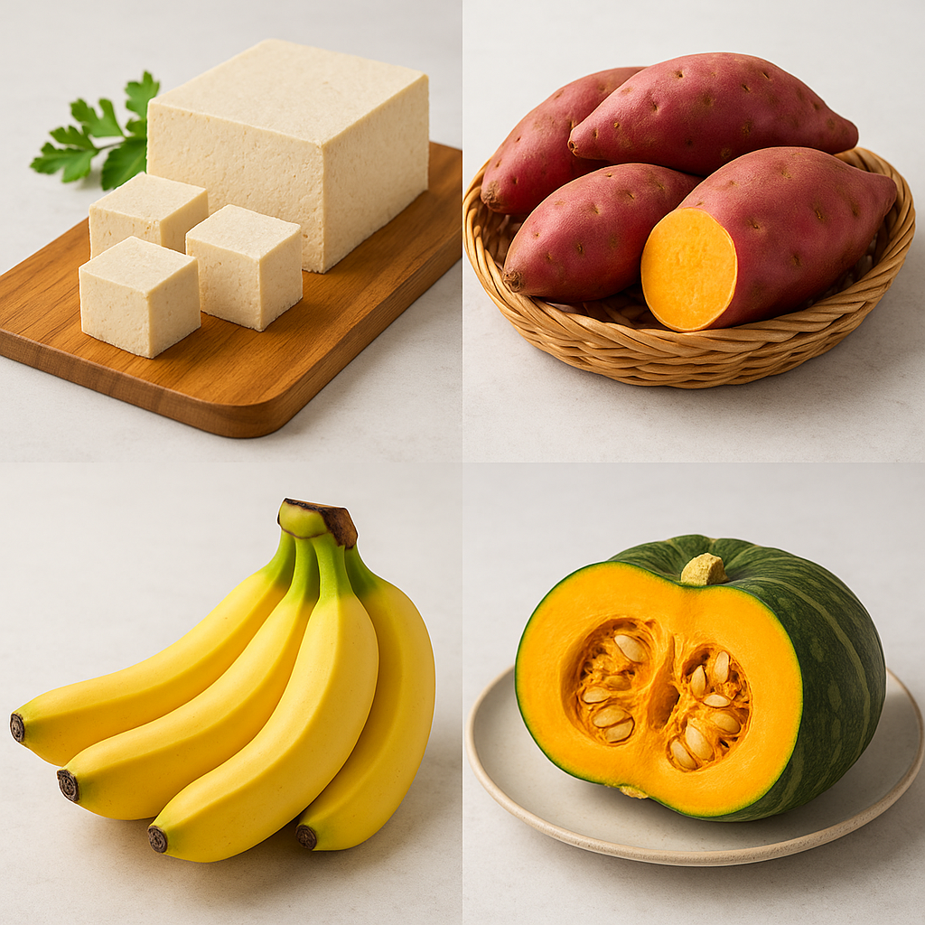 두부
고구마
바나나
단호박