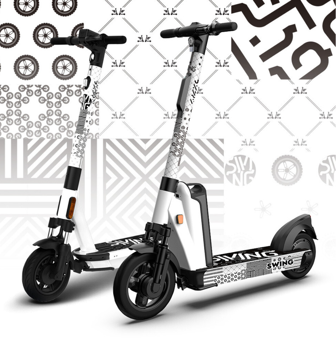 스윙 공유킥보드 사진입니다.