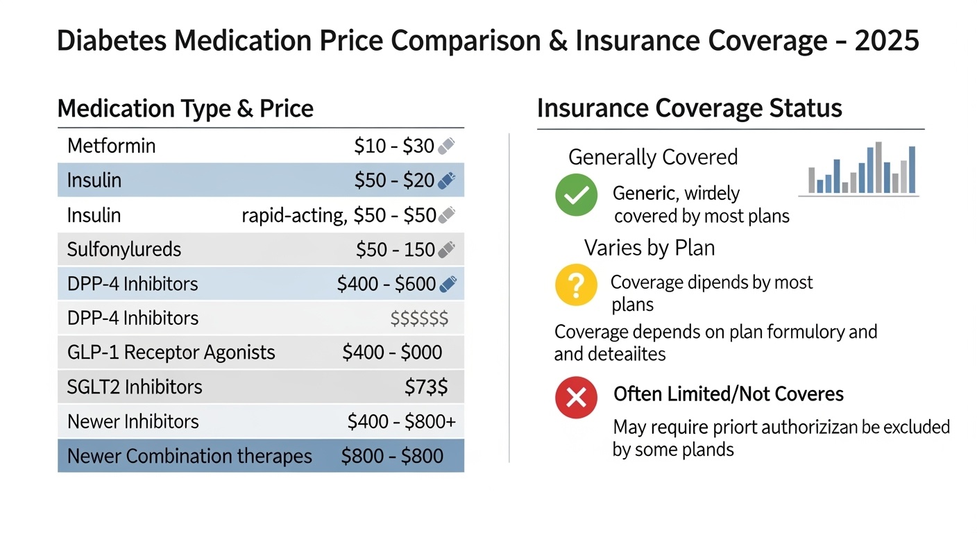 당뇨약 종류별 효과와 비용 분석: 2025년 신약 급여 적용 소식 완벽 가이드
