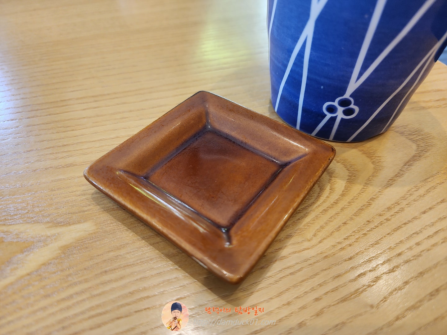 생강초절임 통 뚜껑