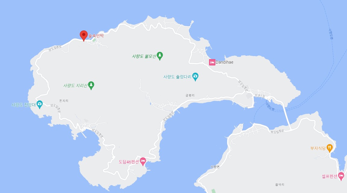 사량도 숲속민박