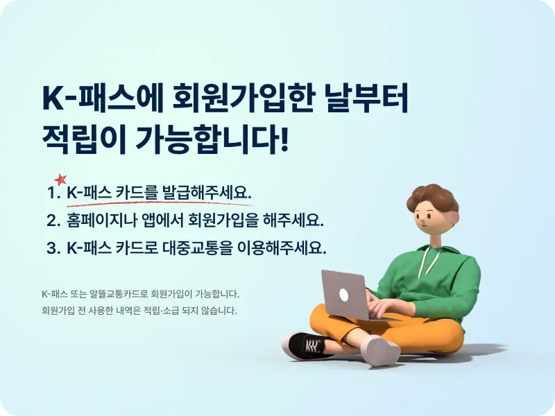 2025년 국민 모두 교통비 절감 K-패스 혜택 상시 신청 활용 방법