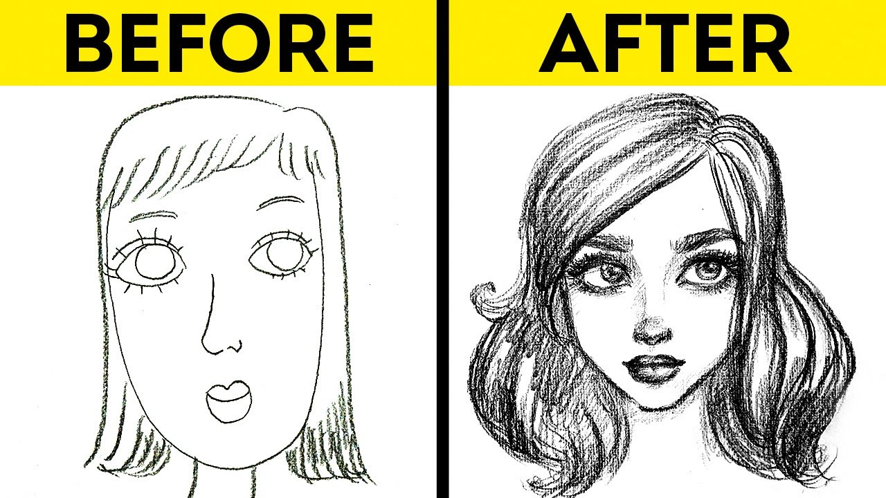 전공자 vs 비전공자 드로잉 비교