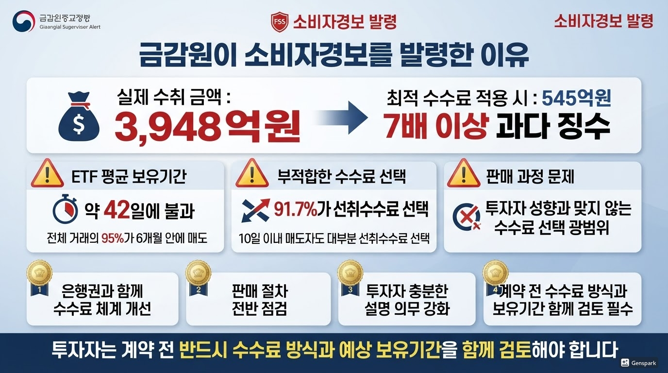 금감원이 소비자경보를 발령한 이유