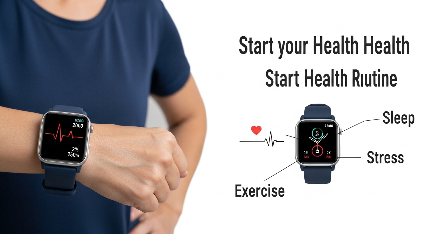 스마트워치로 중년 건강 관리하기 (스마트워치건강, 중년운동기록, 건강모니터링)