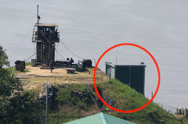 대북 확성기 방송 중지