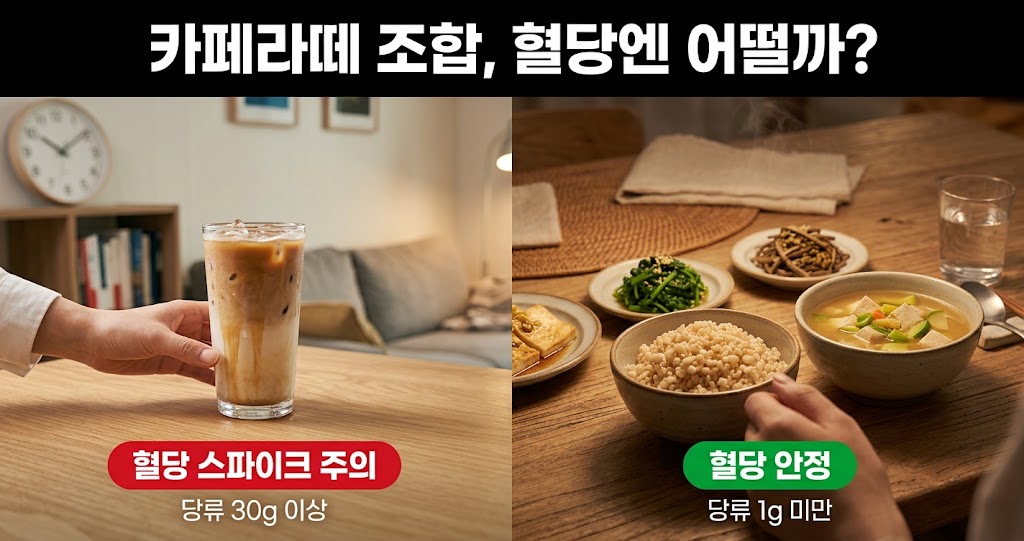 혈당 스파이크 부르는 카페 음료 조합, 이렇게 바꿔보세요