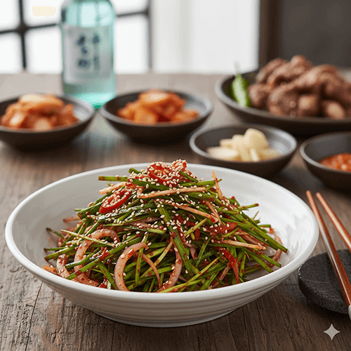 부추의 활용_부추겉절이