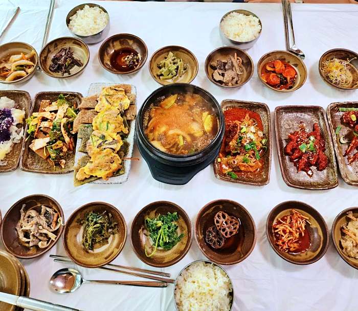 공주 마곡사 맛집 21첩 산채 정식