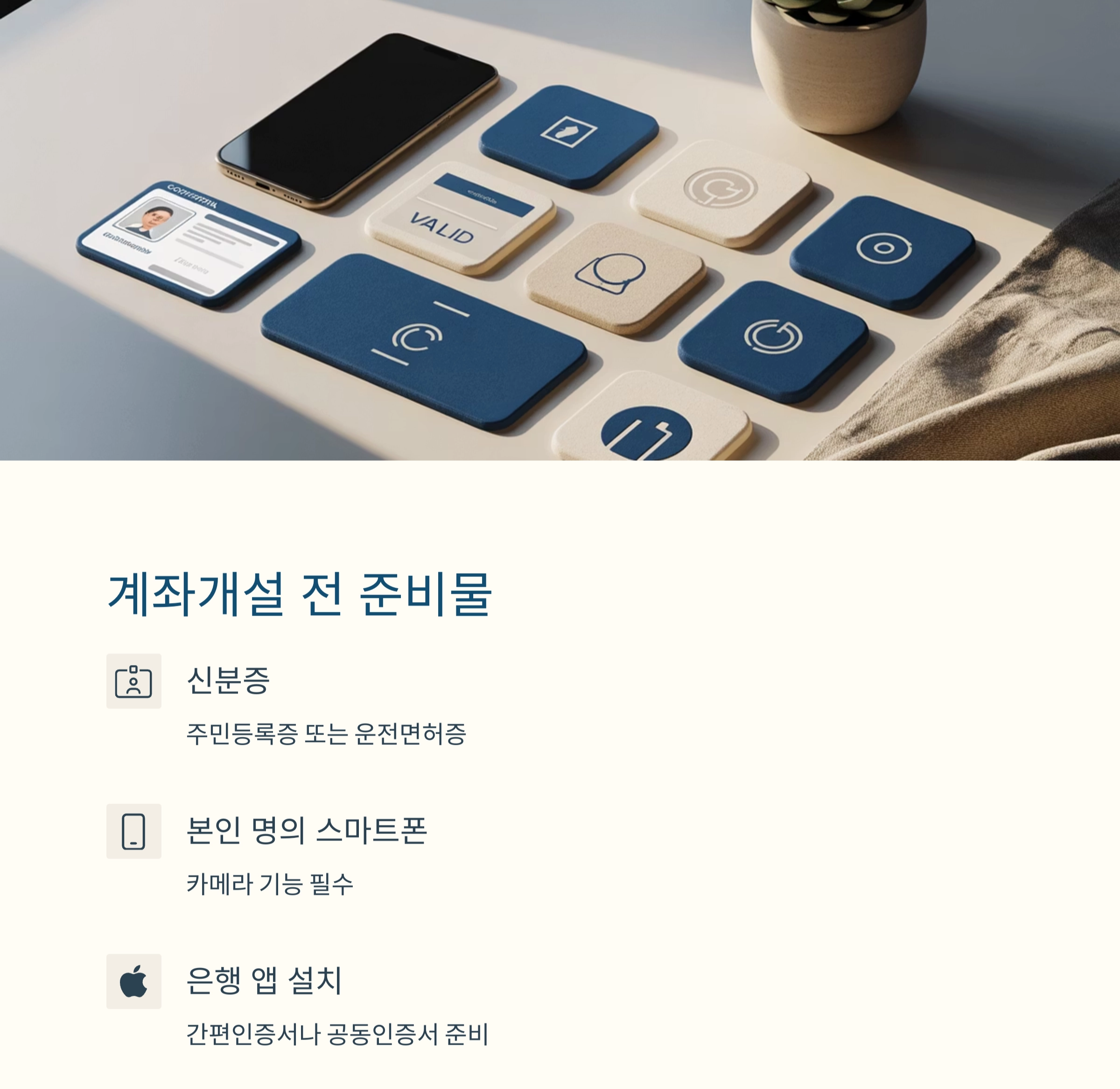 스마트폰으로 5분 만에 끝내는 비대면 계좌개설 가이드