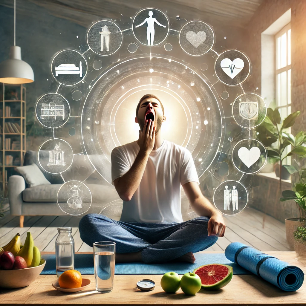 하품은 피로 신호일까 건강 신호일까? 관련 이미지