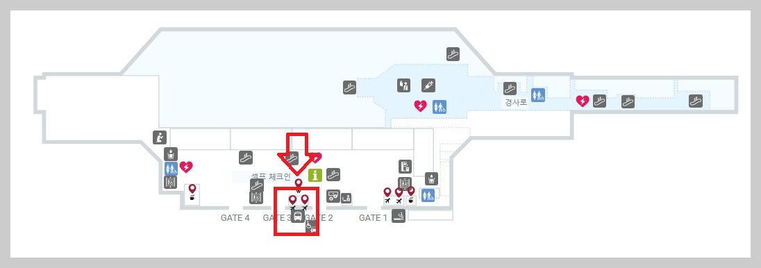 김포공항-국제선-리무진-매표소위치