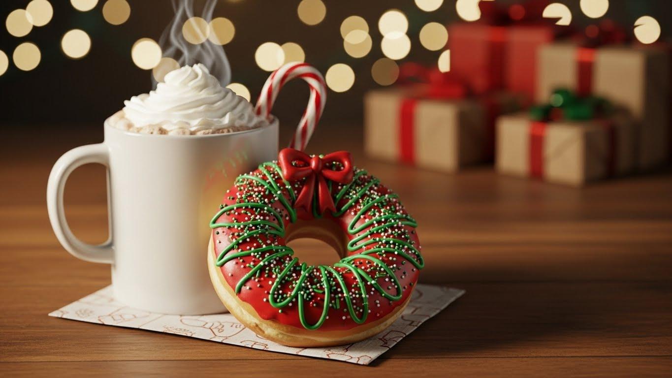 크리스마스 도넛