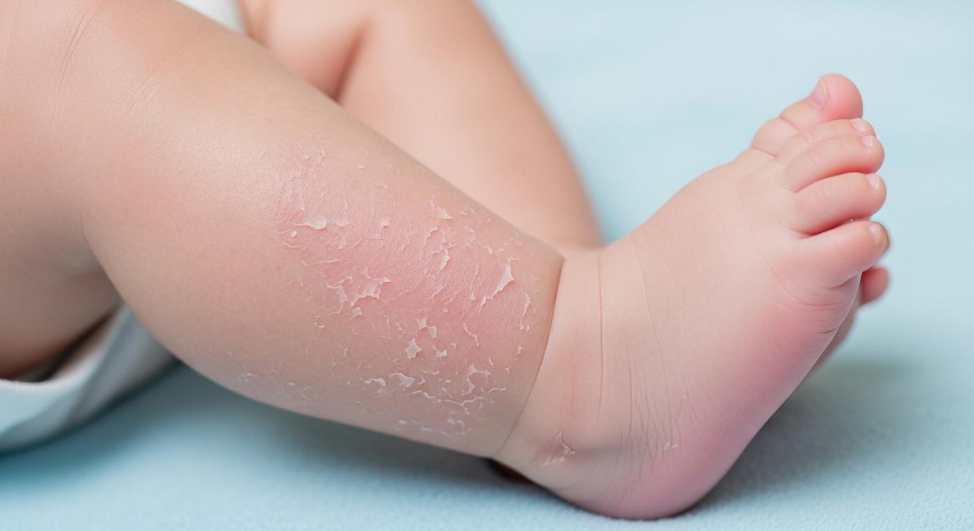 아기 피부 건조 증상