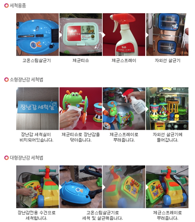 중랑구장난감도서관 이용방법_장난감 관리 및 세척