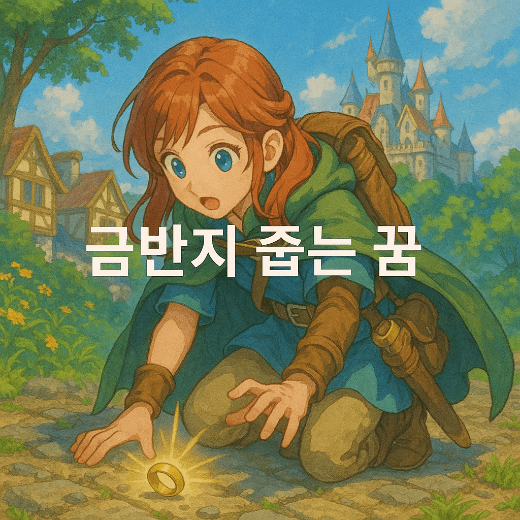 금반지 줍는 꿈 해몽