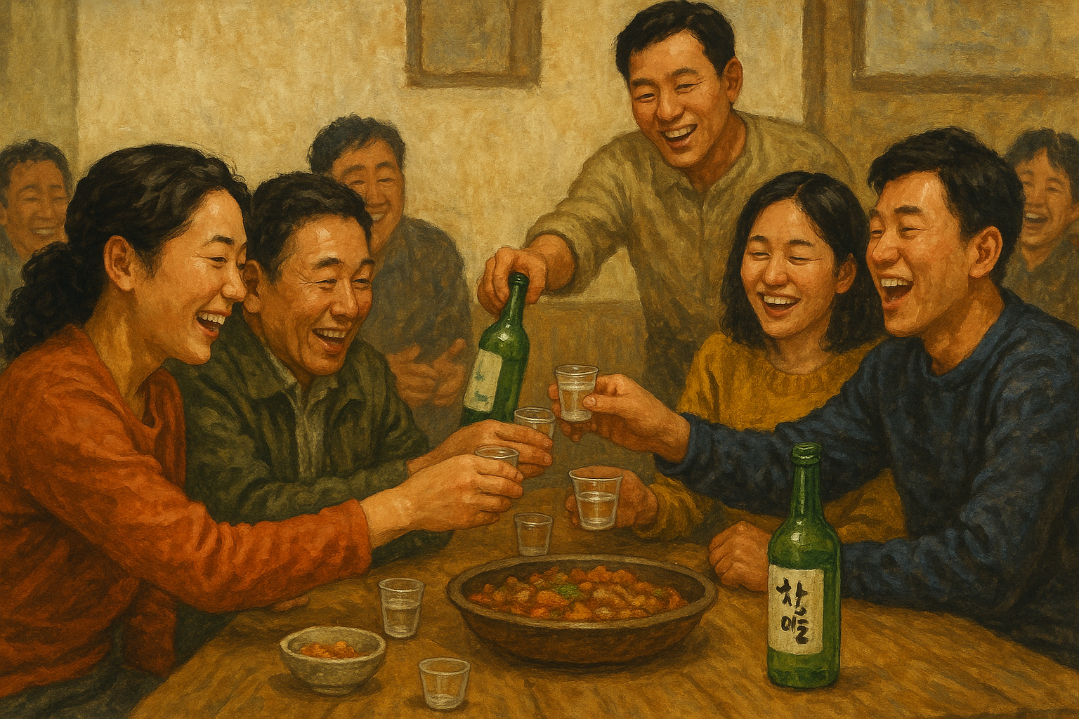 한국 문화와 소주