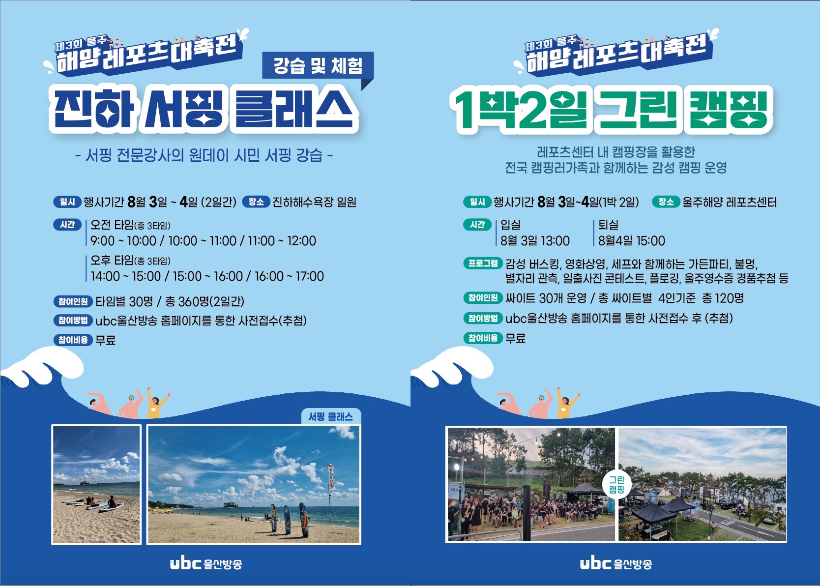2024 울주 해양레포츠대축전 아쿠아슬론 생존수영 대회