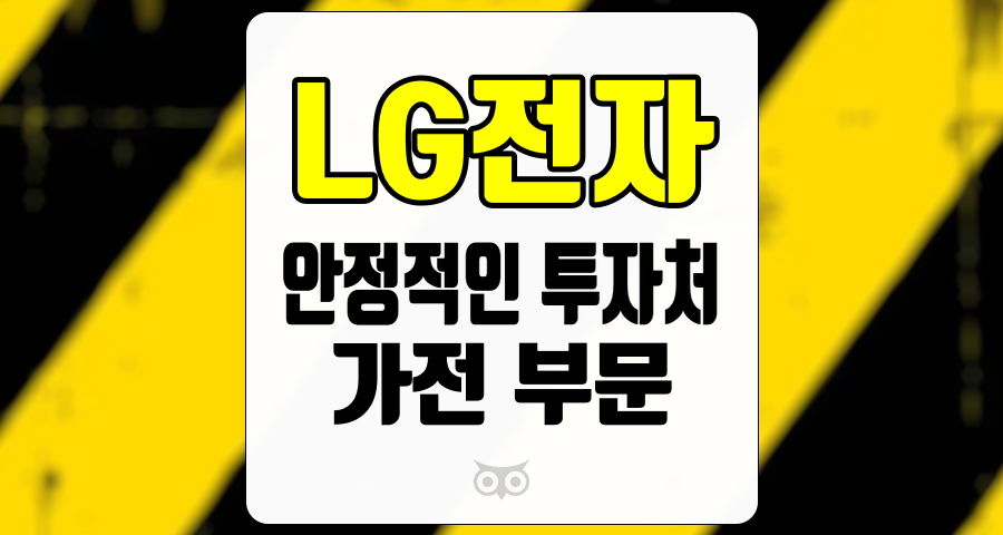 LG전자, 안정적인 투자처로서의 가능성과 가전 부문의 성장