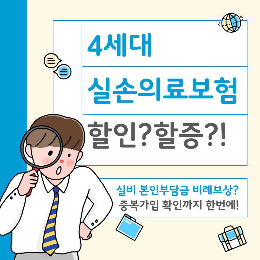 4세대 실손의료보험, 4세대 실비, 4세대 실비보험, 보험 할증, 보험료 할증, 실비보험 할증, 보험 할인, 보험료 할인, 실비보험 할인