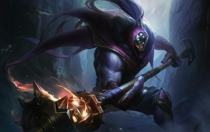 리그오브레전드(LOL) 챔피언 '잭스' 탑