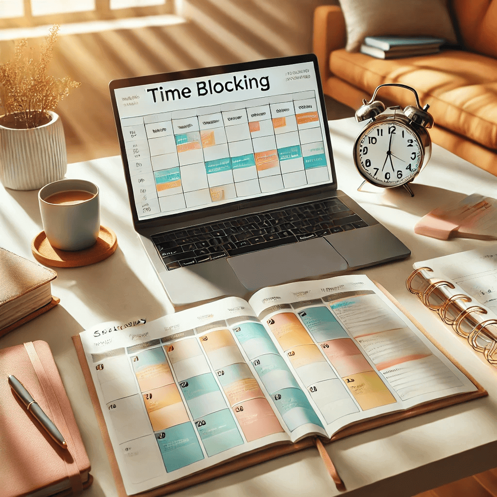 타임 블록킹 시각화